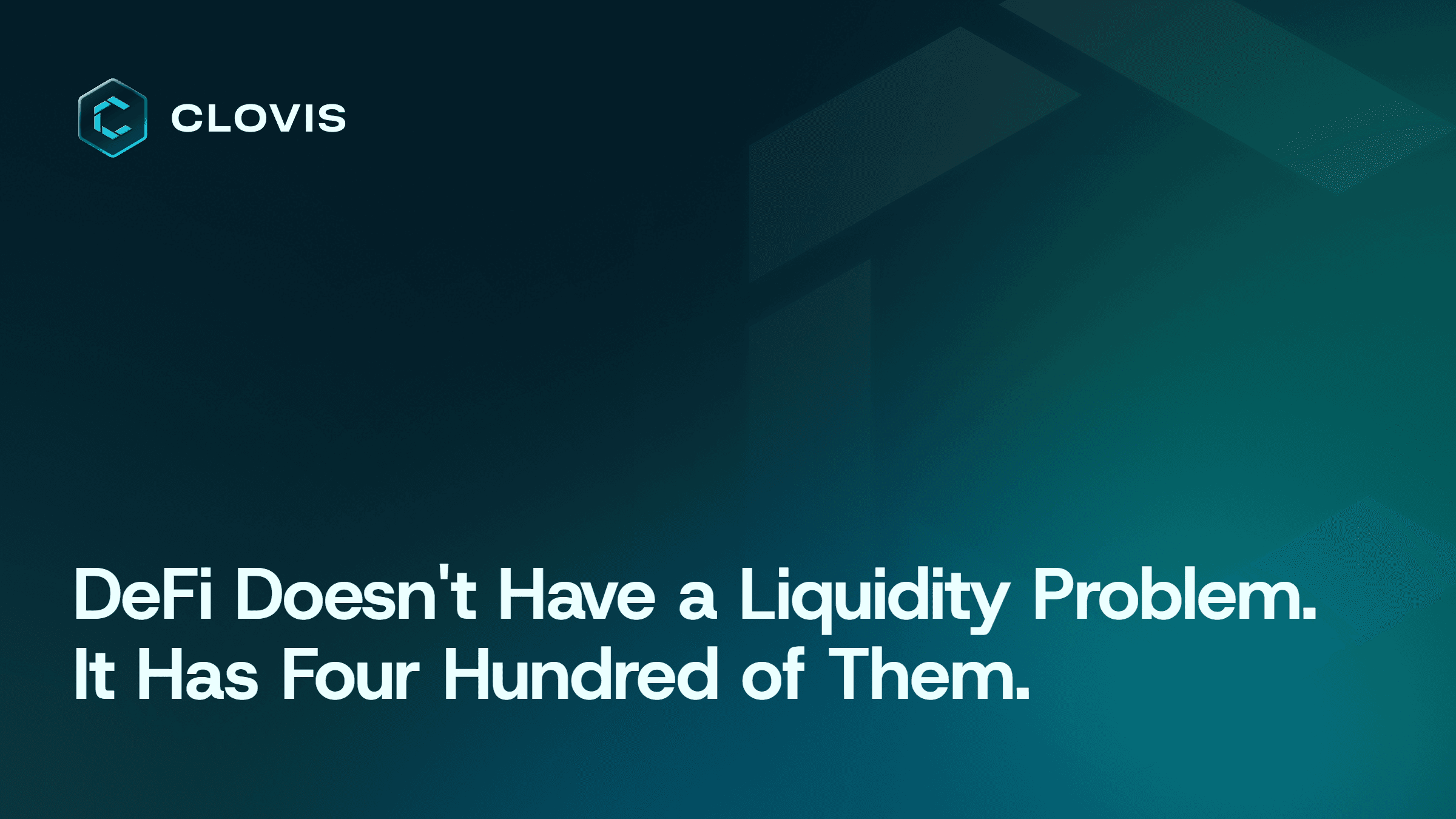 DeFi Doesn't Have a Liquidity Problem. It Has Four Hundred of Them.